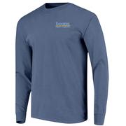 Boone Mountain Waves Comfort Colors Long Sleeve Tee